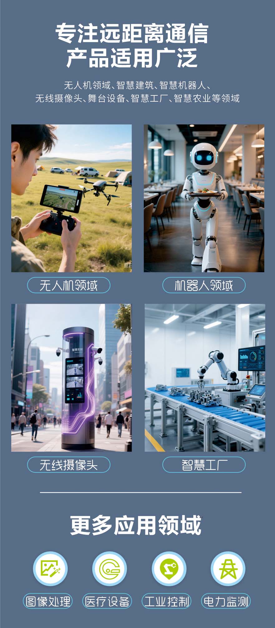 机器人远距离无线数字图传开发板评估板