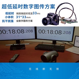 数图遥一体超低延时数字图传方案